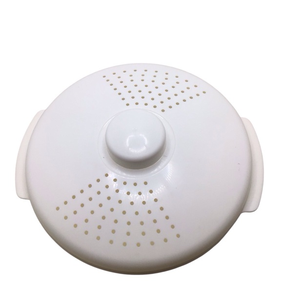 HOME-X Microwave Multi-Purpose Steamer Bowls w/ Lids Set of 2 BPA Free - Picture 5 of 14